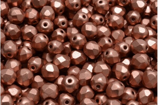 Firepolished Round Beads 6mm - Image 1