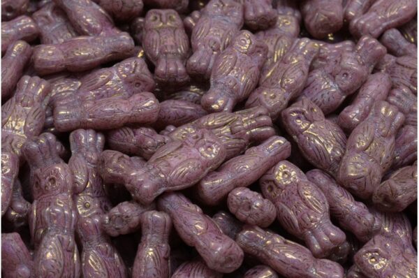 Owl Beads 15x7mm - Image 1