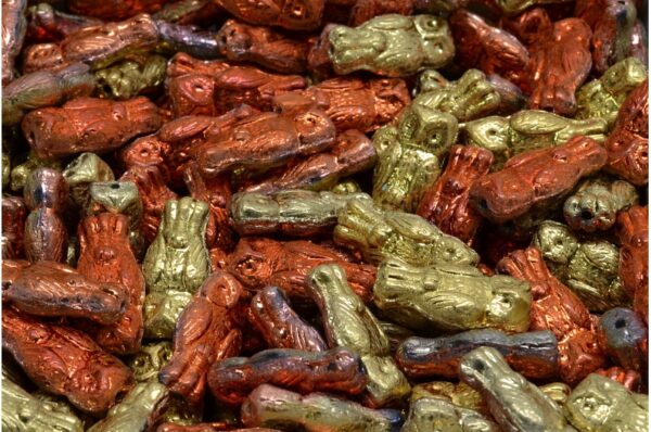 Owl Beads 15x7mm - Image 1