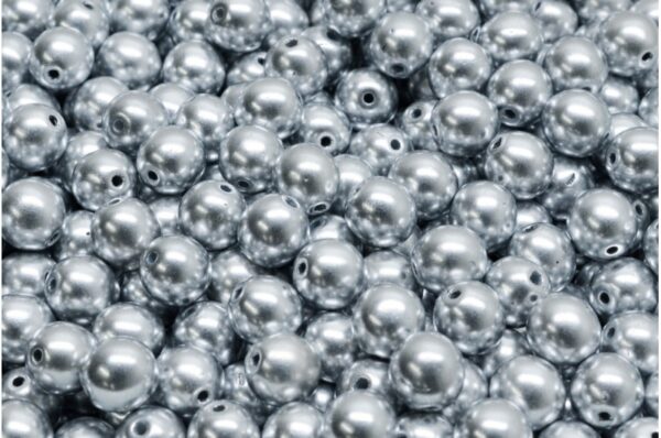 Round Druck Beads 6mm - Image 1