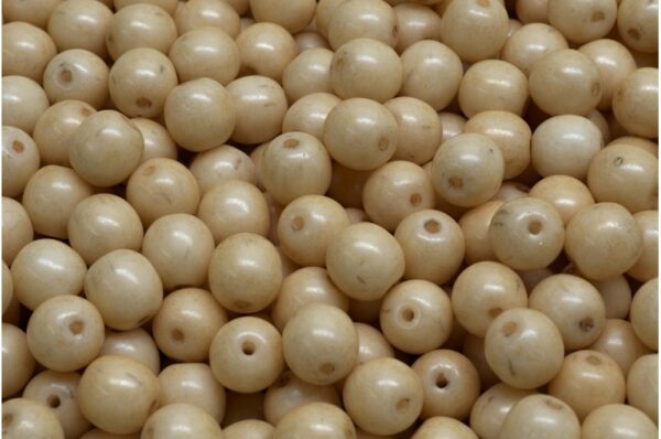 Round Druck Beads 6mm - Image 1