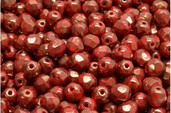 Firepolished Round Beads 6mm - Image 1