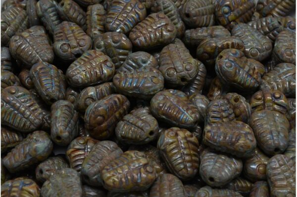 Trilobite Beads 10x8mm - Image 1