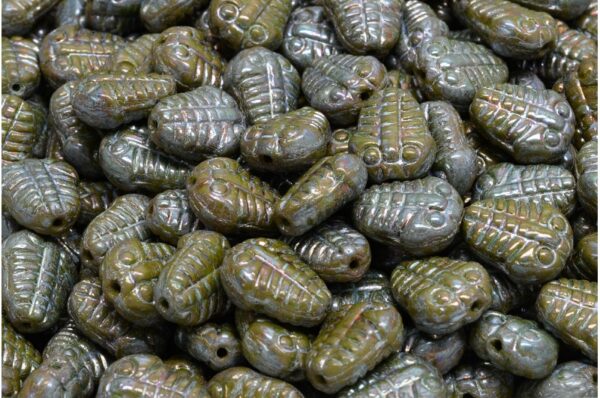 Trilobite Beads 10x8mm - Image 1