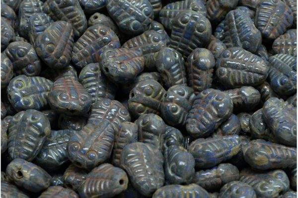 Trilobite Beads 10x8mm - Image 1