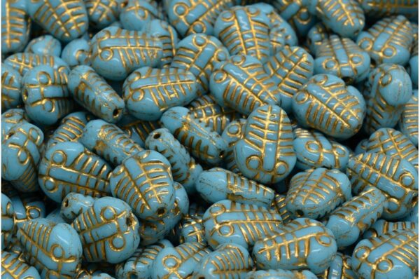 Trilobite Beads 10x8mm - Image 1