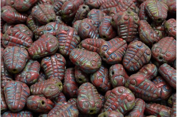 Trilobite Beads 10x8mm - Image 1