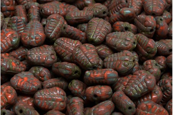 Trilobite Beads 10x8mm - Image 1