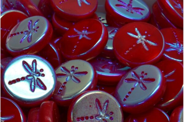 Dragonfly Beads 17x17mm - Image 1