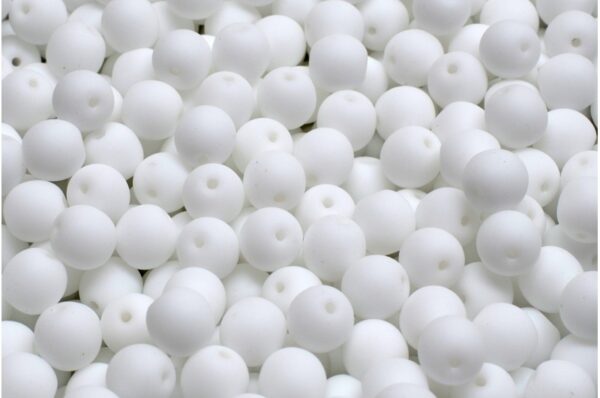 Round Druck Beads 6mm - Image 1