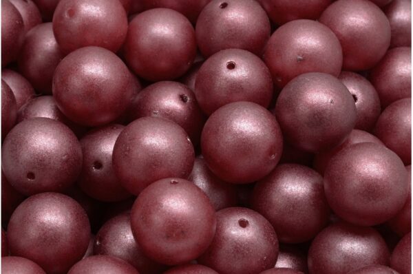 Round Druck Beads 11mm - Image 1