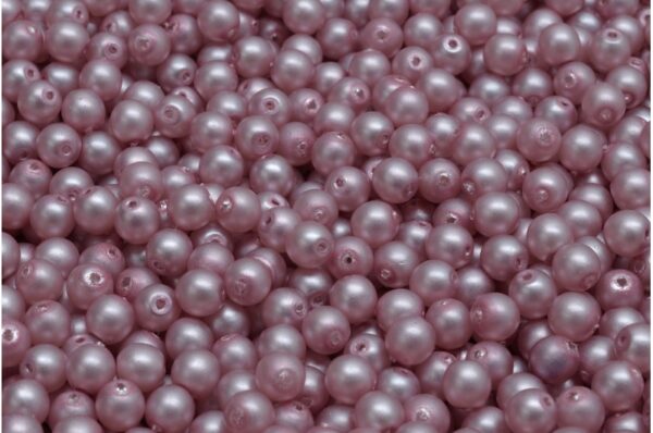 Round Druck Beads 4mm - Image 1