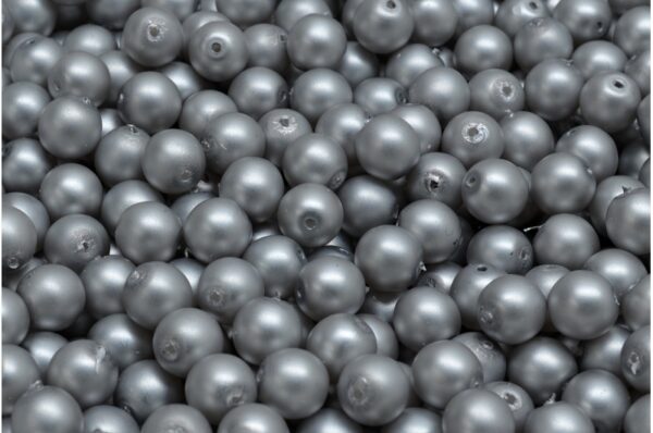 Round Druck Beads 6mm - Image 1