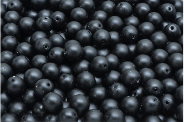 Round Druck Beads 6mm - Image 1