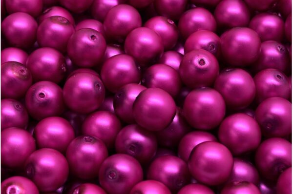 Round Druck Beads 8mm - Image 1