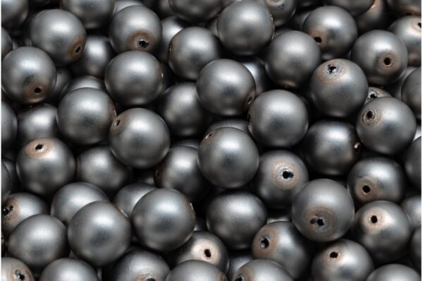 Round Druck Beads 8mm - Image 1