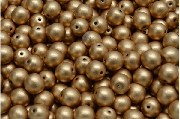 Round Druck Beads 6mm - Image 1