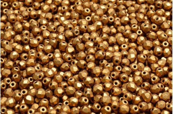 Firepolished Round Beads 3mm - Image 1