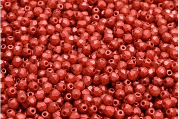 Firepolished Round Beads 3mm - Image 1