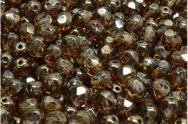 Firepolished Round Beads 6mm - Image 1
