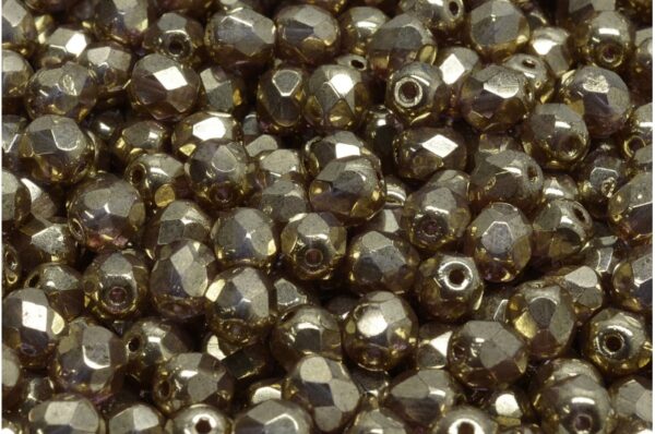 Firepolished Round Beads 6mm - Image 1