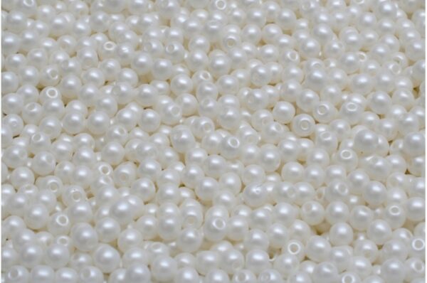 Round Druck Beads 3mm - Image 1