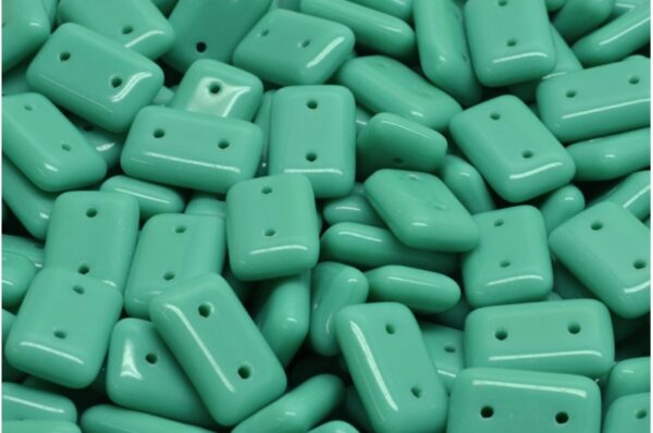 2 Hole Rectangle Beads 12x8mm - Image 1