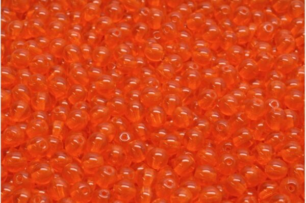 Round Druck Beads 4mm - Image 1