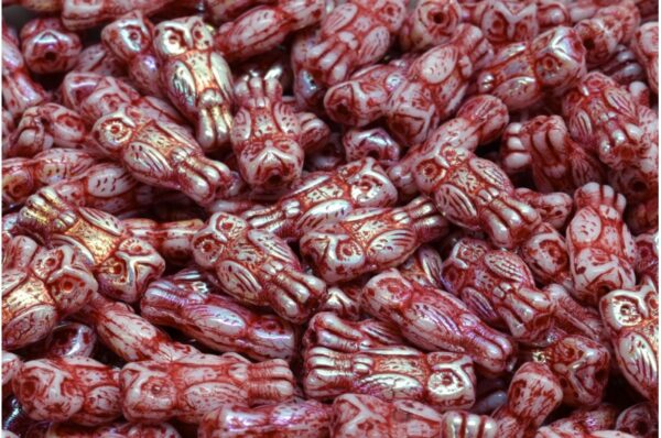 Owl Beads 15x7mm - Image 1