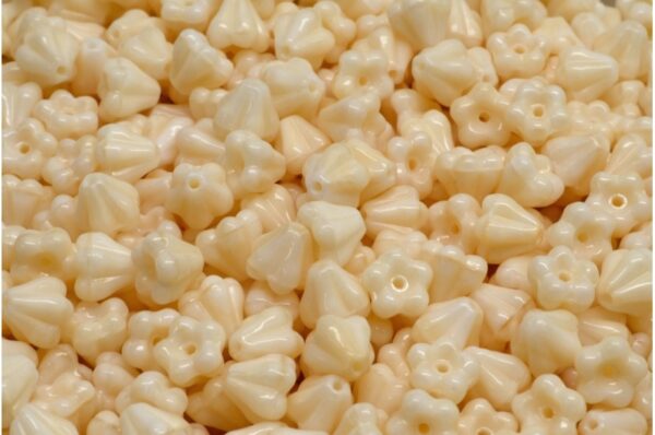 Bell Flower Beads 4x6mm - Image 1