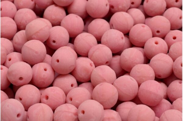 Round Druck Beads 8mm - Image 1