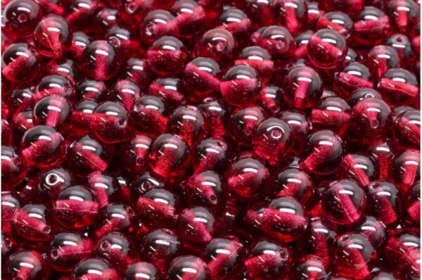 Round Druck Beads 6mm - Image 1