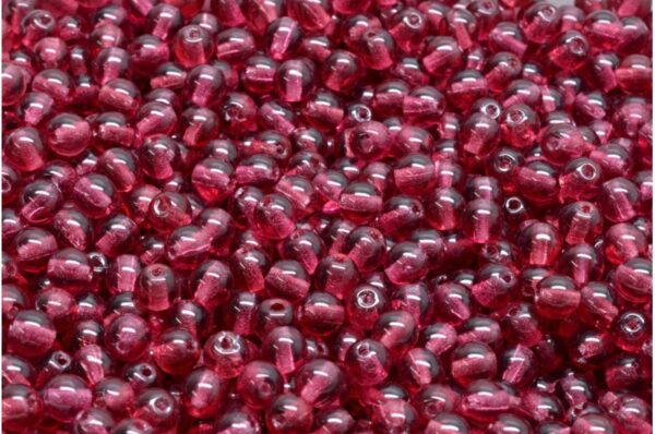 Round Druck Beads 4mm - Image 1