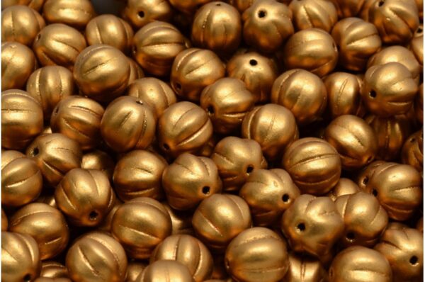 Melon Beads 8x8mm - Image 1