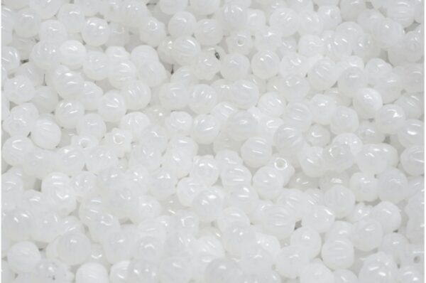 Melon Beads 4x4mm - Image 1