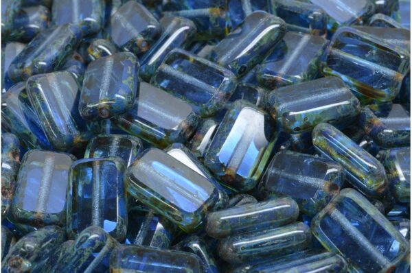 TCB Rectangle Beads 12x8mm - Image 1