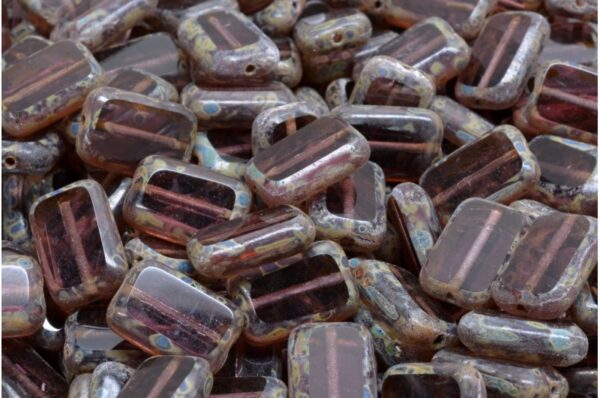 TCB Rectangle Beads 12x8mm - Image 1