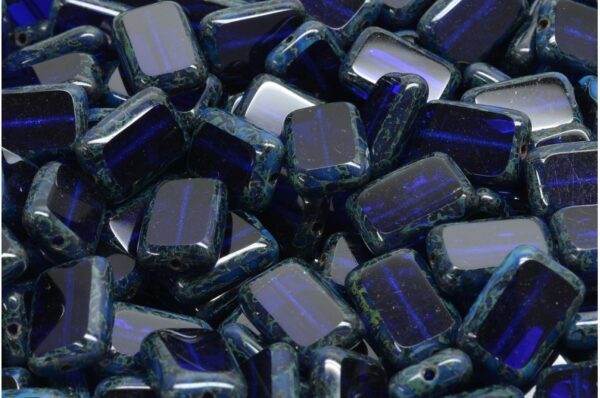 TCB Rectangle Beads 12x8mm - Image 1