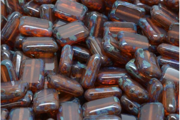 TCB Rectangle Beads 12x8mm - Image 1