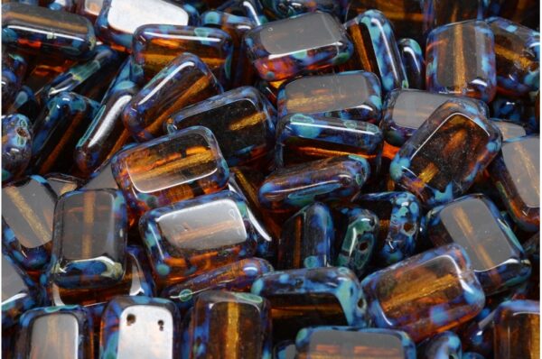 TCB Rectangle Beads 12x8mm - Image 1