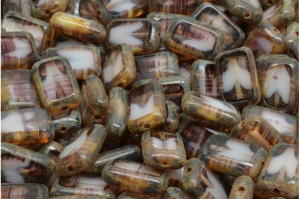 TCB Rectangle Beads 12x8mm - Image 1