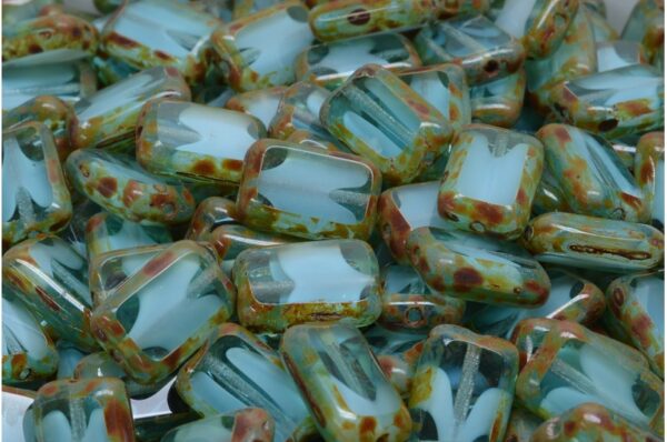 TCB Rectangle Beads 12x8mm - Image 1