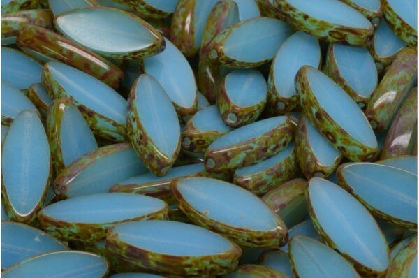 TCB Ship Flat Beads 18x7mm - Image 1