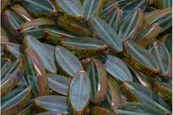 TCB Ship Flat Beads 18x7mm - Image 1