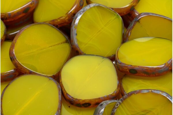 TCB 8 Edged Designed Beads 22x22mm - Image 1