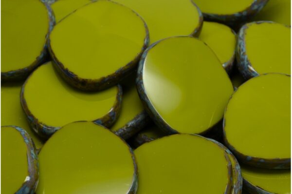 TCB 8 Edged Designed Beads 22x22mm - Image 1