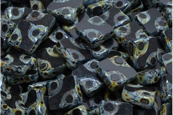 TCB Squared Designed Beads 10x10mm - Image 1