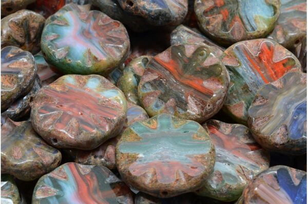 TCB Sun Beads 18x18mm - Image 1