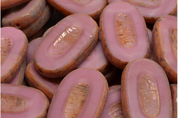 TCB Flat Oval Beads 26x15mm - Image 1