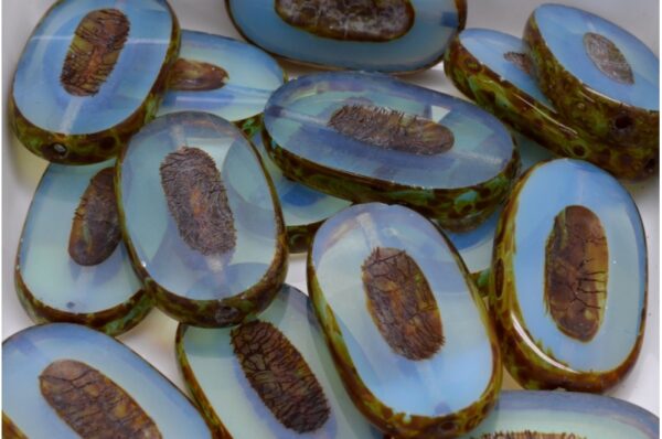 TCB Flat Oval Beads 26x15mm - Image 1